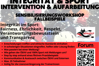ENZO - Integrität und Sport (Sensibilisierungsworkshop)